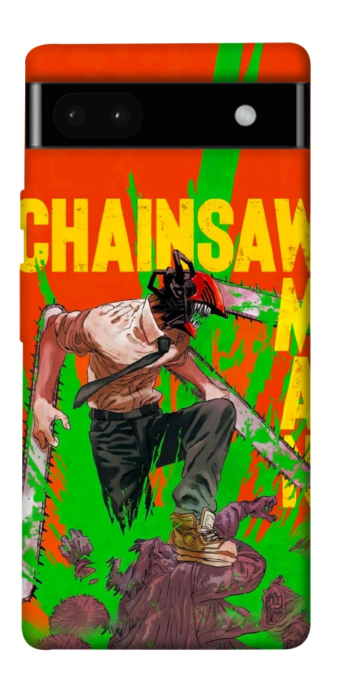 Чехол Chainsaw man для Google Pixel 6A