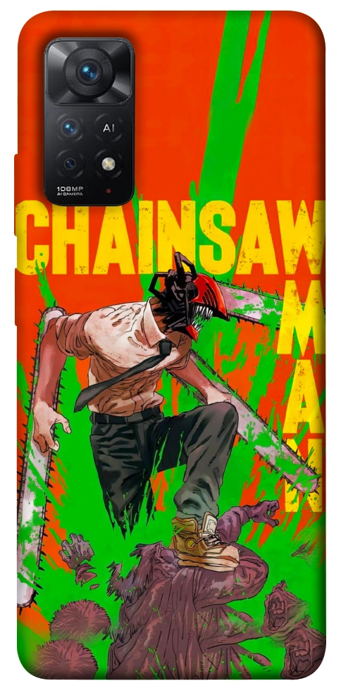 Чехол Chainsaw man для Xiaomi Redmi Note 12 Pro
