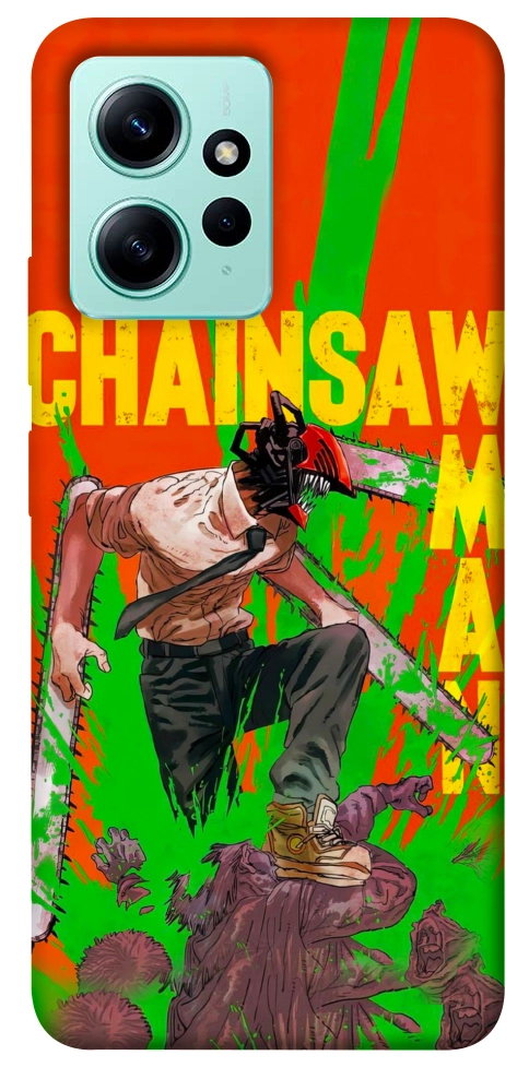 Чехол Chainsaw man для Xiaomi Redmi Note 12 4G