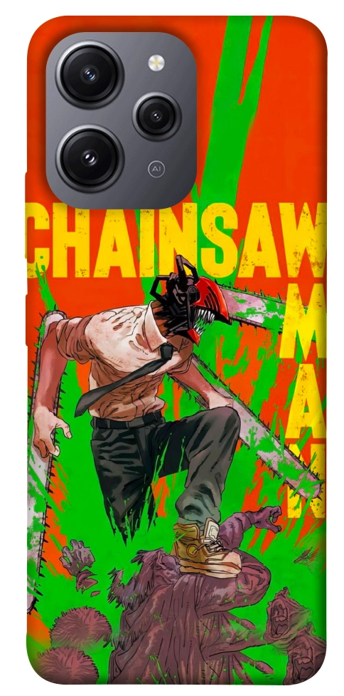 Чехол Chainsaw man для Xiaomi Redmi 12