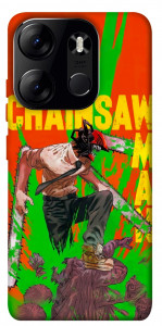 Чохол Chainsaw man для Tecno Spark Go 2023