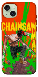 Чохол Chainsaw man для iPhone 15 Plus