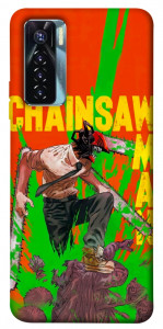 Чохол Chainsaw man для TECNO Camon 17 Pro