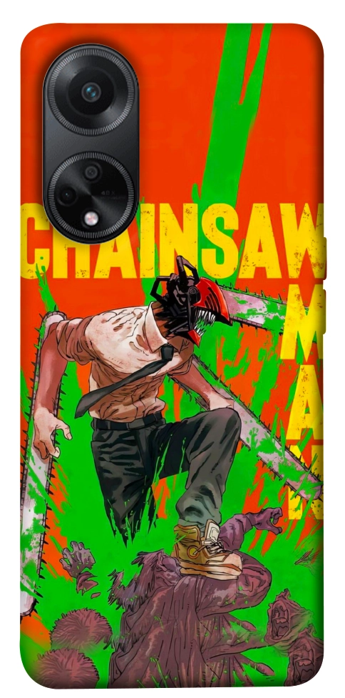 Чохол Chainsaw man для Oppo A58 4G