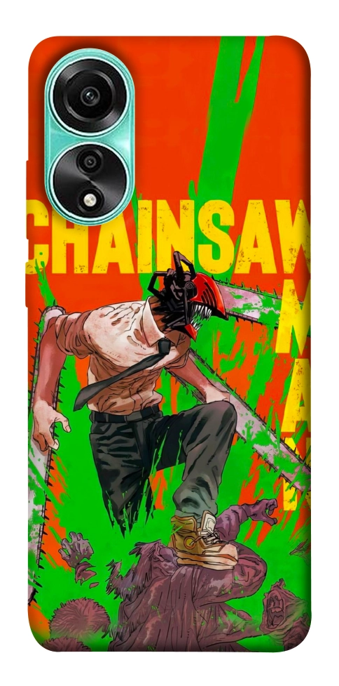 Чохол Chainsaw man для Oppo A78 4G