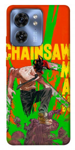 Чехол Chainsaw man для Motorola Edge 40