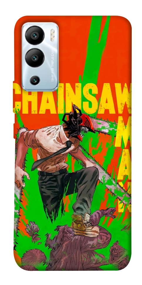 Чехол Chainsaw man для Infinix Hot 12i