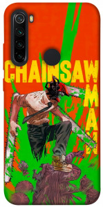 Чохол Chainsaw man для Xiaomi Redmi Note 8 2021
