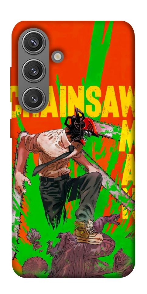 Чехол Chainsaw man для Galaxy S24+