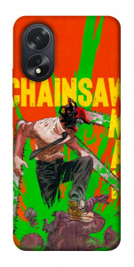 Чохол Chainsaw man для Oppo A18