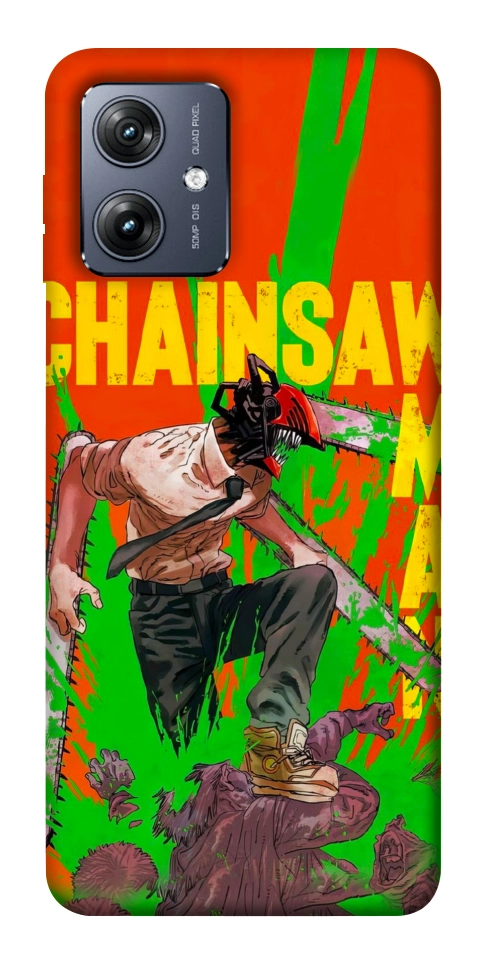 Чехол Chainsaw man для Motorola Moto G54