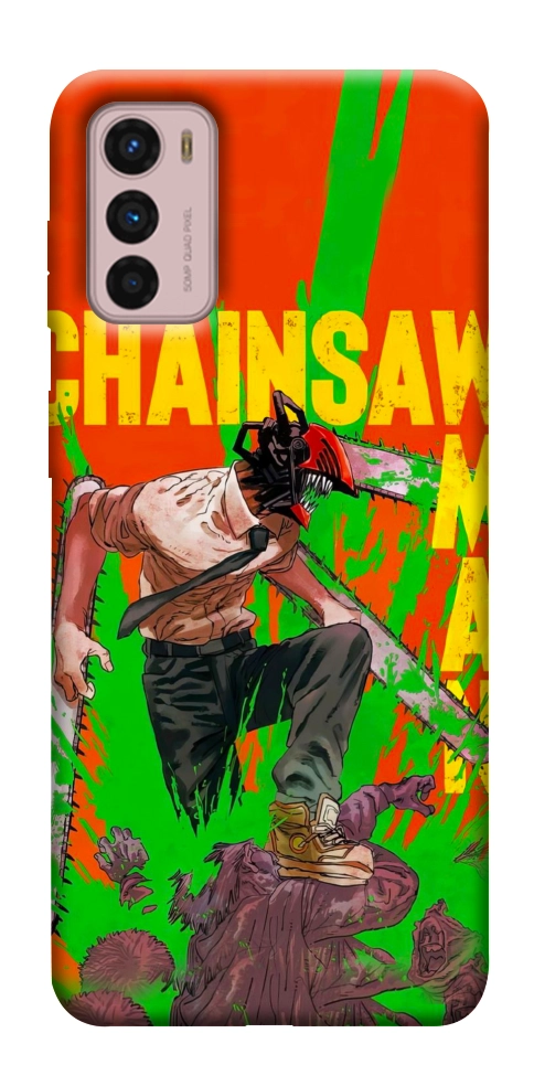 Чехол Chainsaw man для Motorola Moto G42