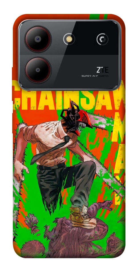 Чохол Chainsaw man для ZTE Blade A54 4G