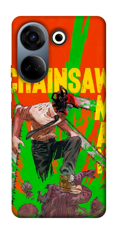 Чохол Chainsaw man для TECNO Camon 20 Pro (CK7n)
