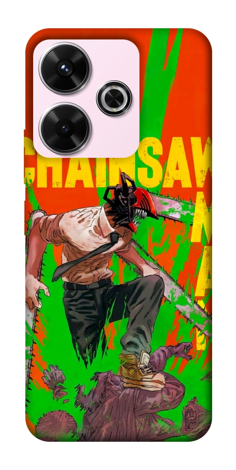 Чохол Chainsaw man для Xiaomi Redmi 13 4G