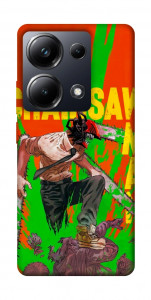 Чехол Chainsaw man для Xiaomi Poco M6 Pro 4G