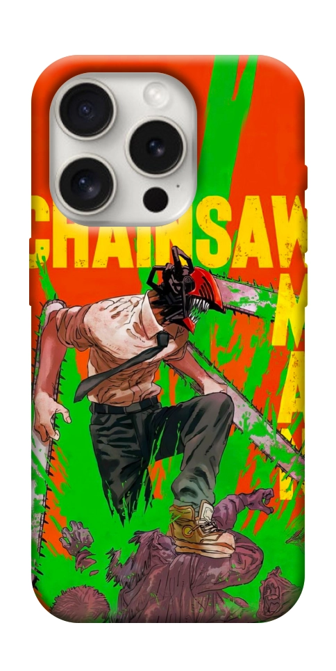 Чохол Chainsaw man для iPhone 16 Pro Max