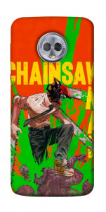 Чохол Chainsaw man для Motorola Moto G6 Plus