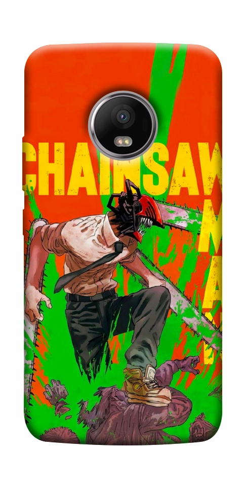 Чехол Chainsaw man для Motorola Moto G5S