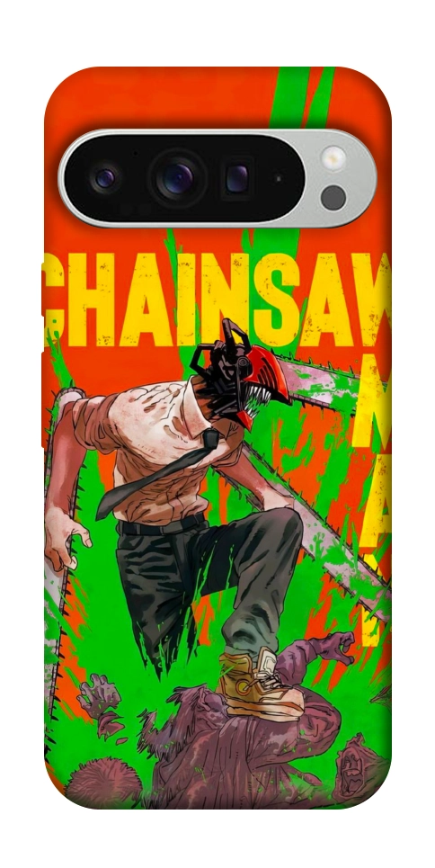 Чохол Chainsaw man для Google Pixel 9 Pro XL
