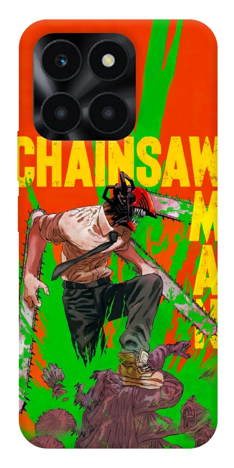 Чехол Chainsaw man для Huawei Honor X6a