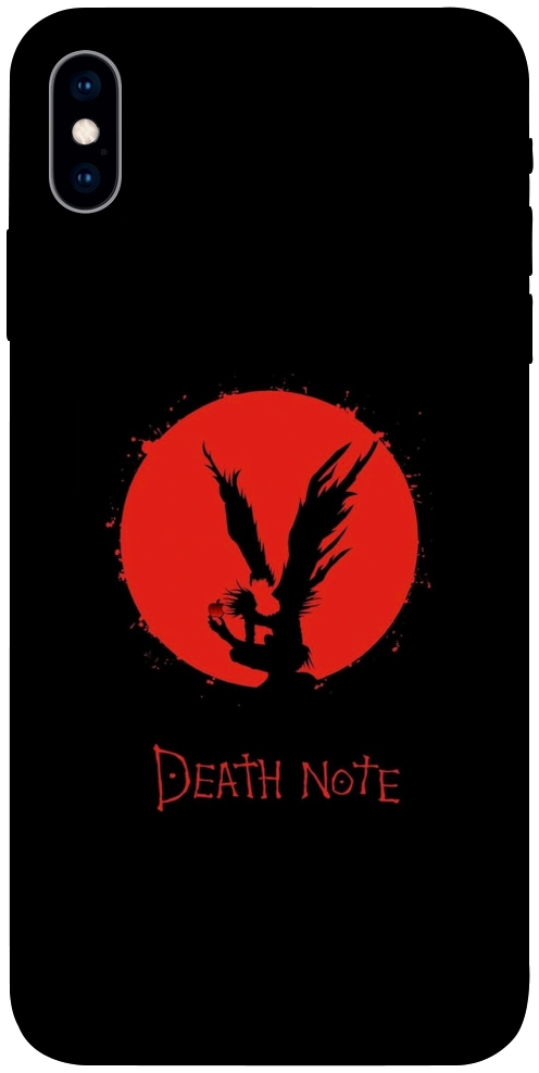Чехол Death note для iPhone X