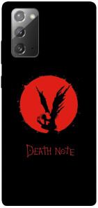 Чохол Death note для Galaxy Note 20