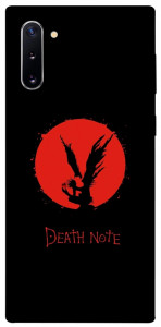 Чехол Death note для Galaxy Note 10 (2019)