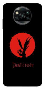 Чехол Death note для Xiaomi Poco X3 NFC