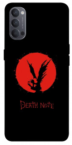 Чехол Death note для Oppo Reno 4