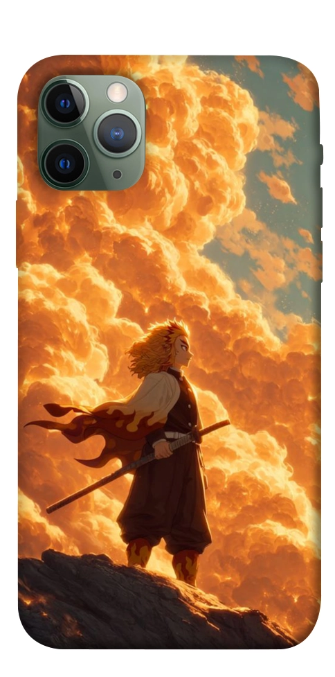 Чехол Demon slayer kyojuro для iPhone 11 Pro