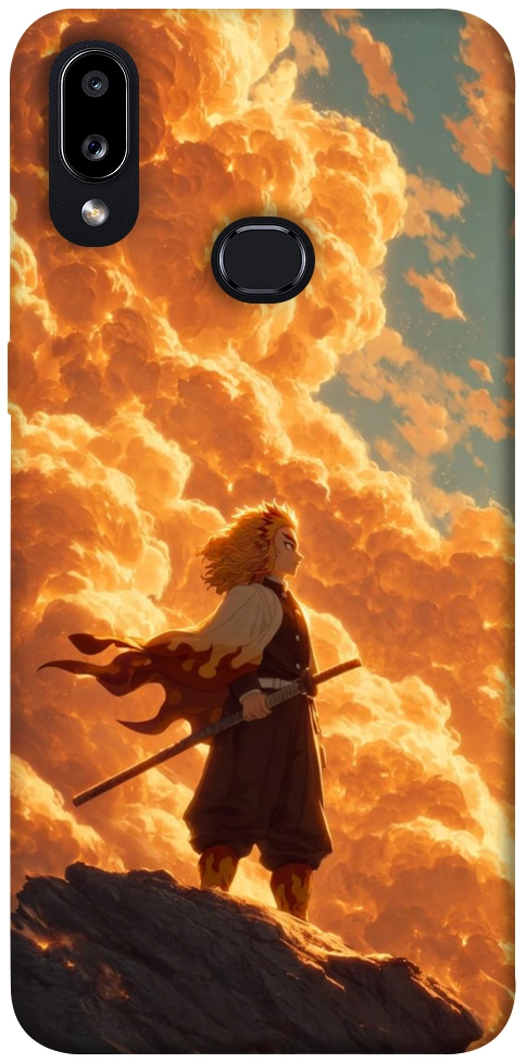 Чехол Demon slayer kyojuro для Galaxy A10s (2019)