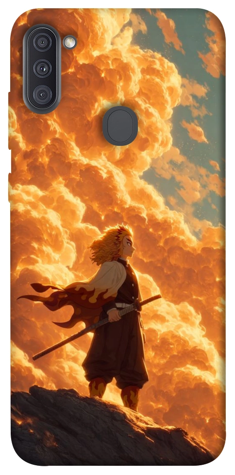 Чехол Demon slayer kyojuro для Galaxy A11 (2020)