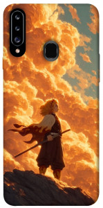 Чохол Demon slayer kyojuro для Galaxy A20s (2019)