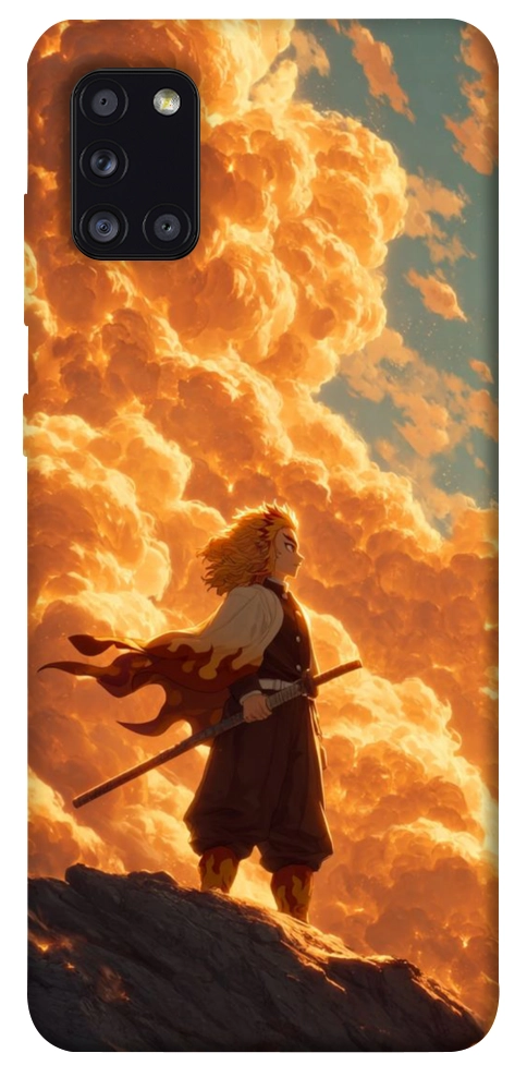 Чехол Demon slayer kyojuro для Galaxy A31 (2020)