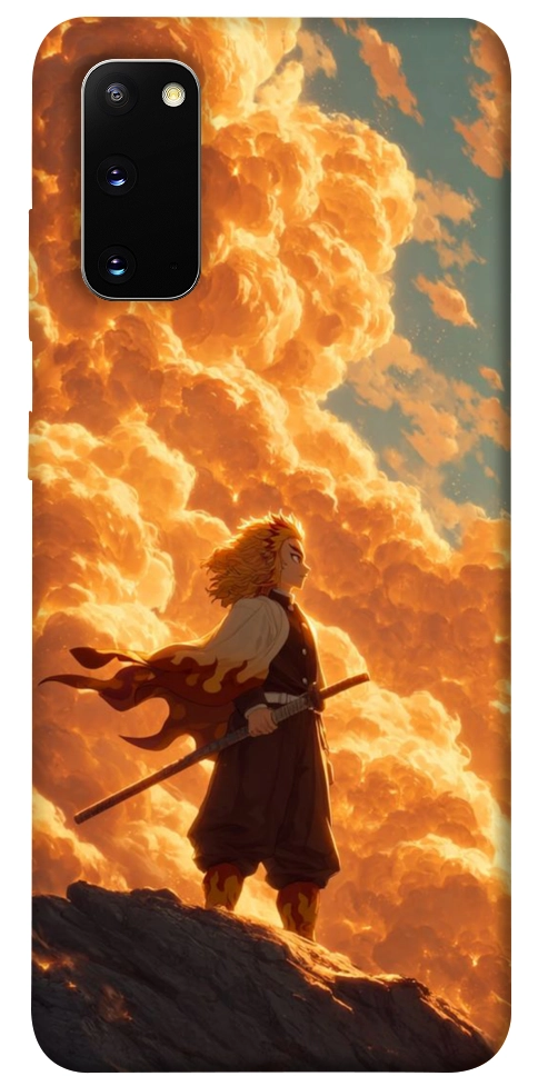 Чохол Demon slayer kyojuro для Galaxy S20 (2020)