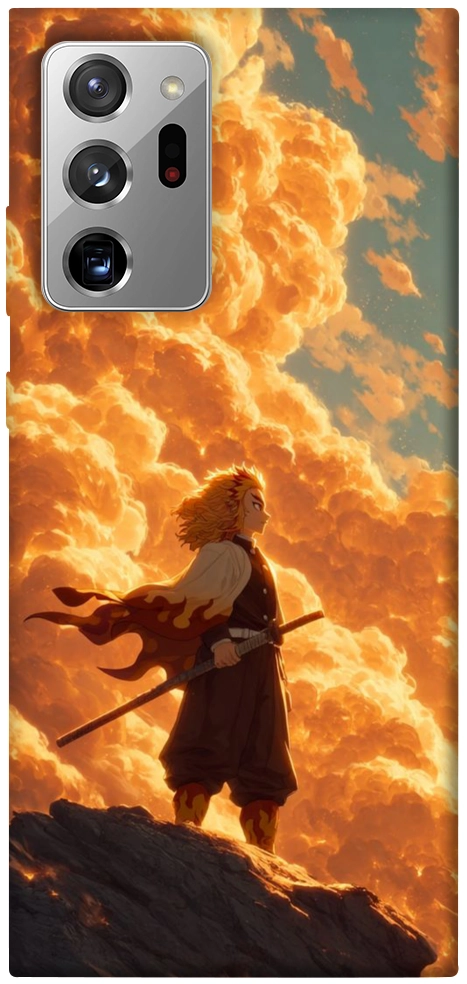 Чохол Demon slayer kyojuro для Galaxy Note 20 Ultra