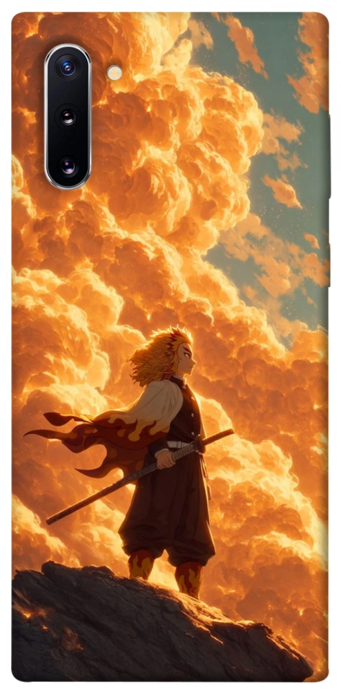 Чохол Demon slayer kyojuro для Galaxy Note 10 (2019)