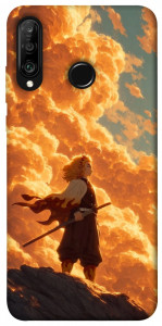 Чехол Demon slayer kyojuro для Huawei P30 Lite