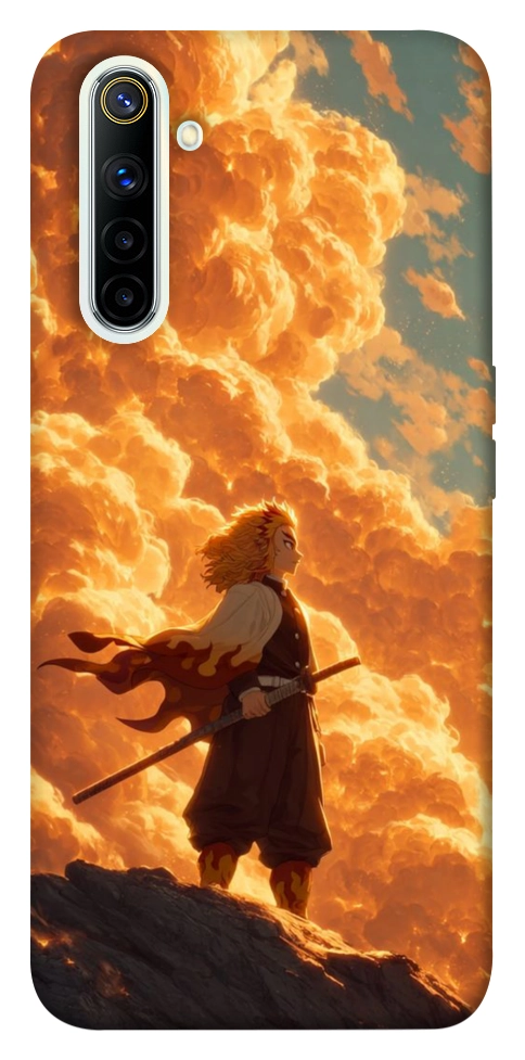 Чохол Demon slayer kyojuro для Realme 6
