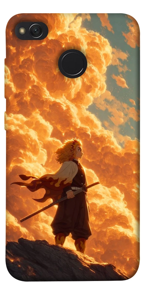 Чехол Demon slayer kyojuro для Xiaomi Redmi 4X