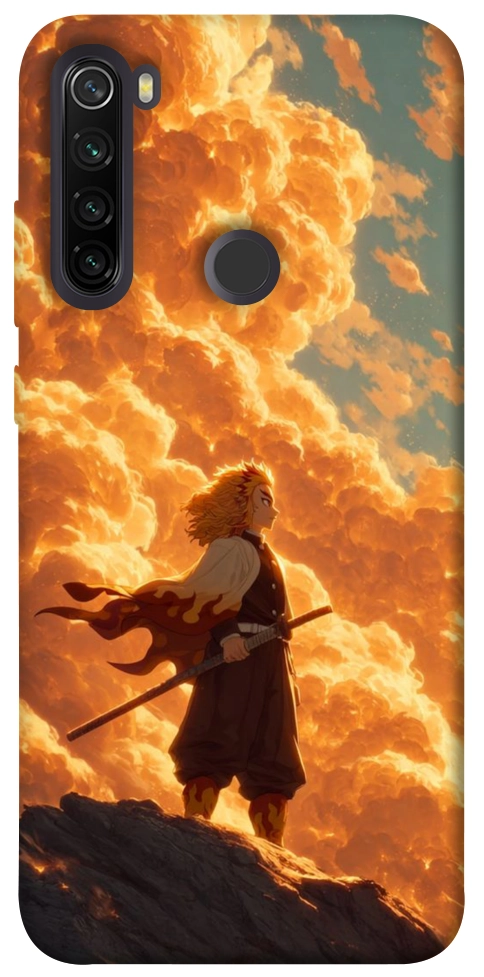 Чохол Demon slayer kyojuro для Xiaomi Redmi Note 8T