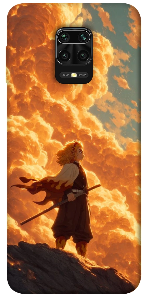 Чохол Demon slayer kyojuro для Xiaomi Redmi Note 9 Pro