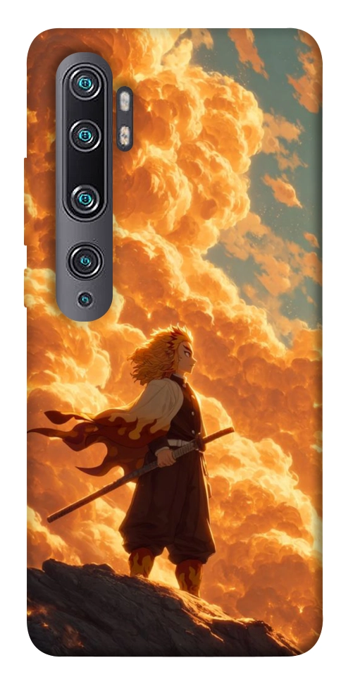Чехол Demon slayer kyojuro для Xiaomi Mi Note 10