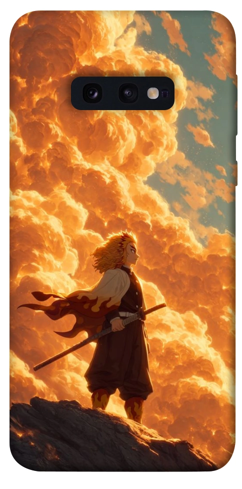 Чехол Demon slayer kyojuro для Galaxy S10e