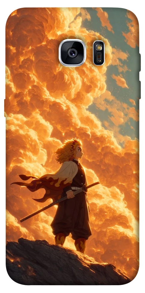 Чохол Demon slayer kyojuro для Galaxy S7 Edge