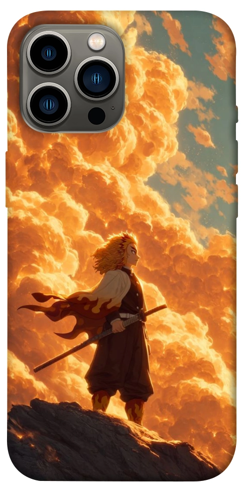 Чехол Demon slayer kyojuro для iPhone 12 Pro Max