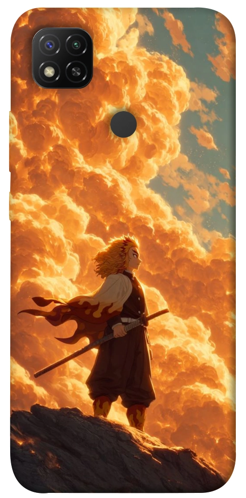 Чохол Demon slayer kyojuro для Xiaomi Redmi 9C