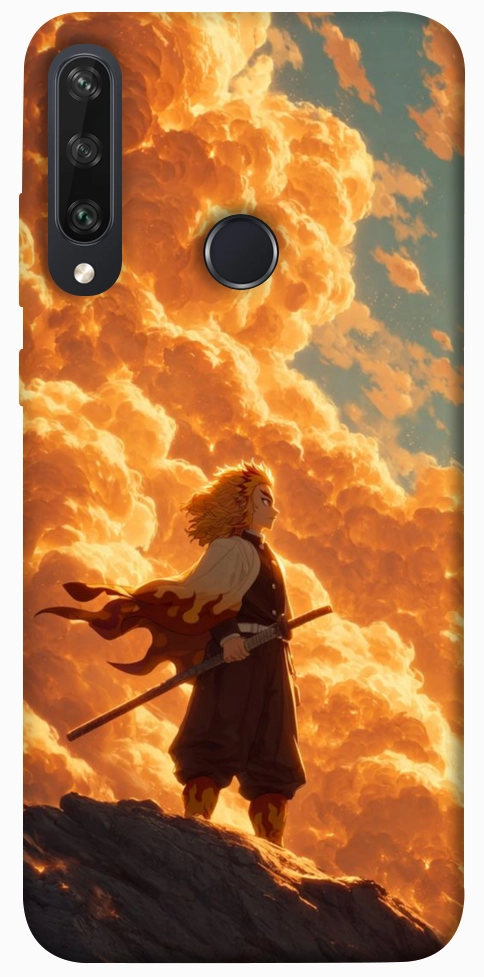 Чохол Demon slayer kyojuro для Huawei Y6p