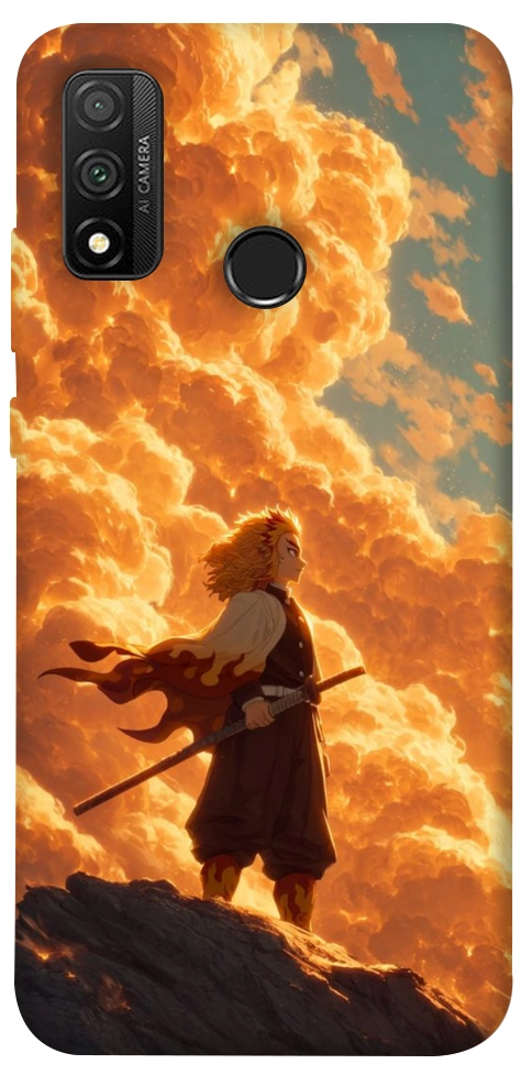 Чохол Demon slayer kyojuro для Huawei P Smart (2020)